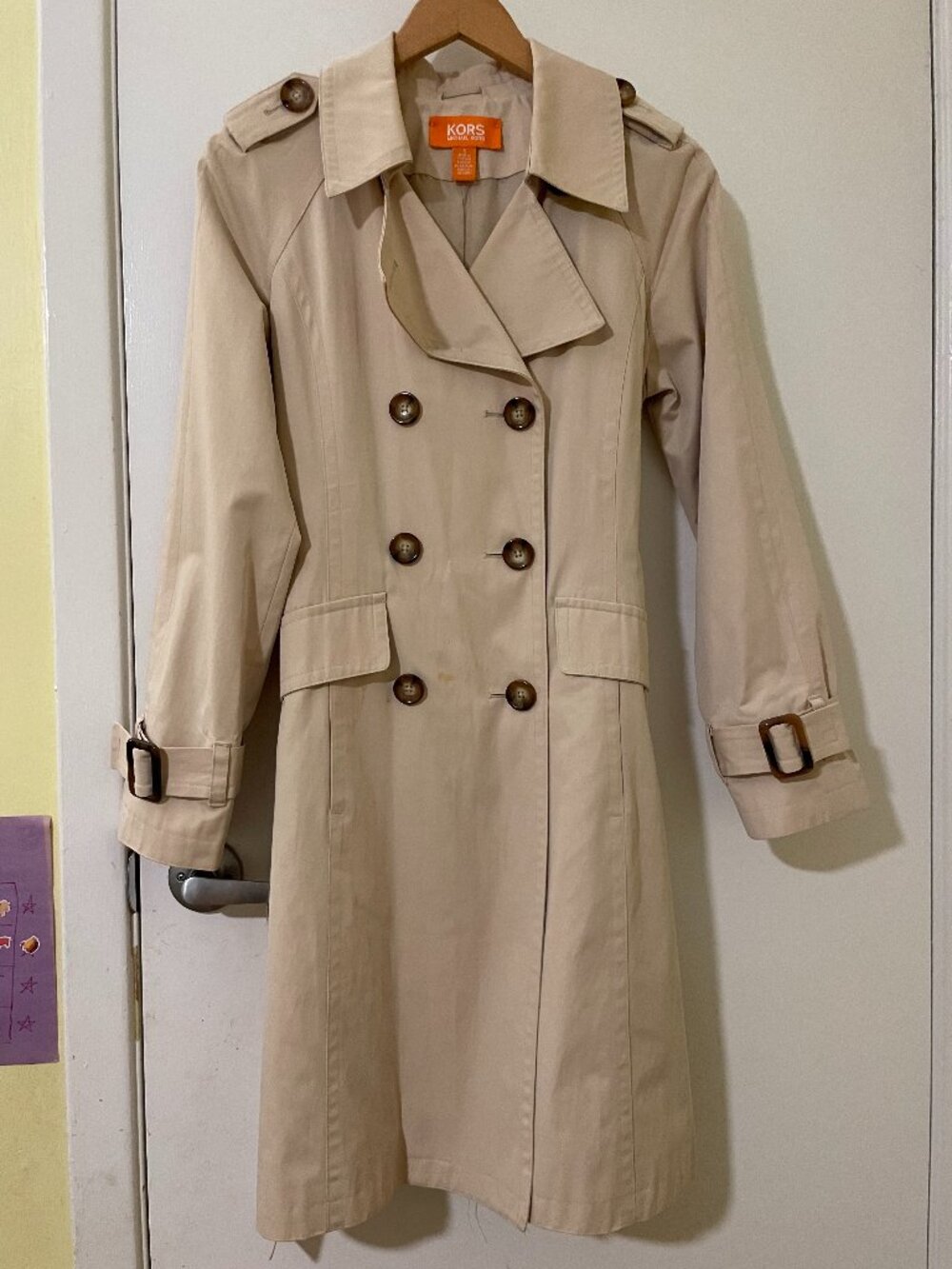 Michael Kors Belted Trench Coat